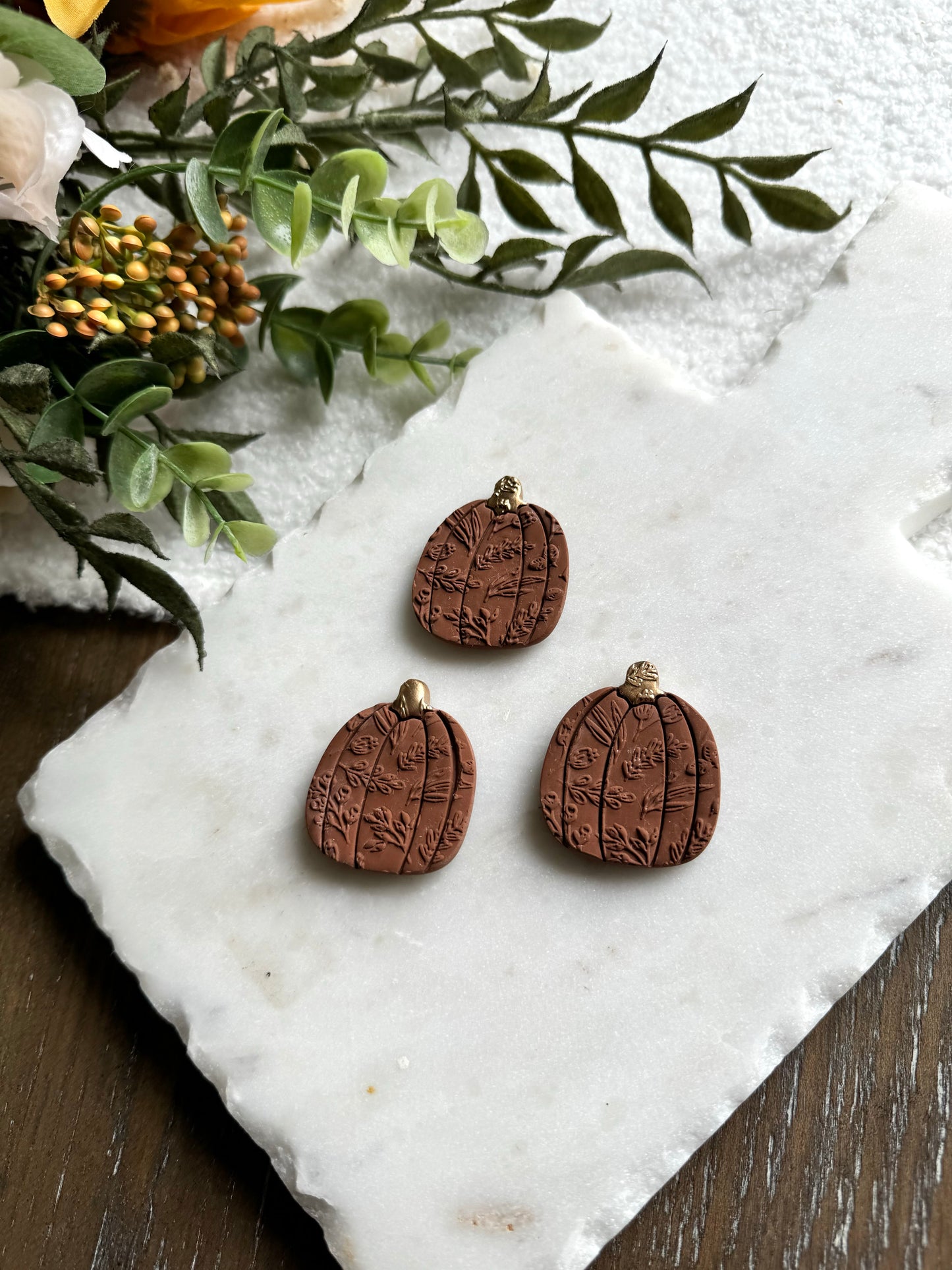 Red Pumpkin Magnet set