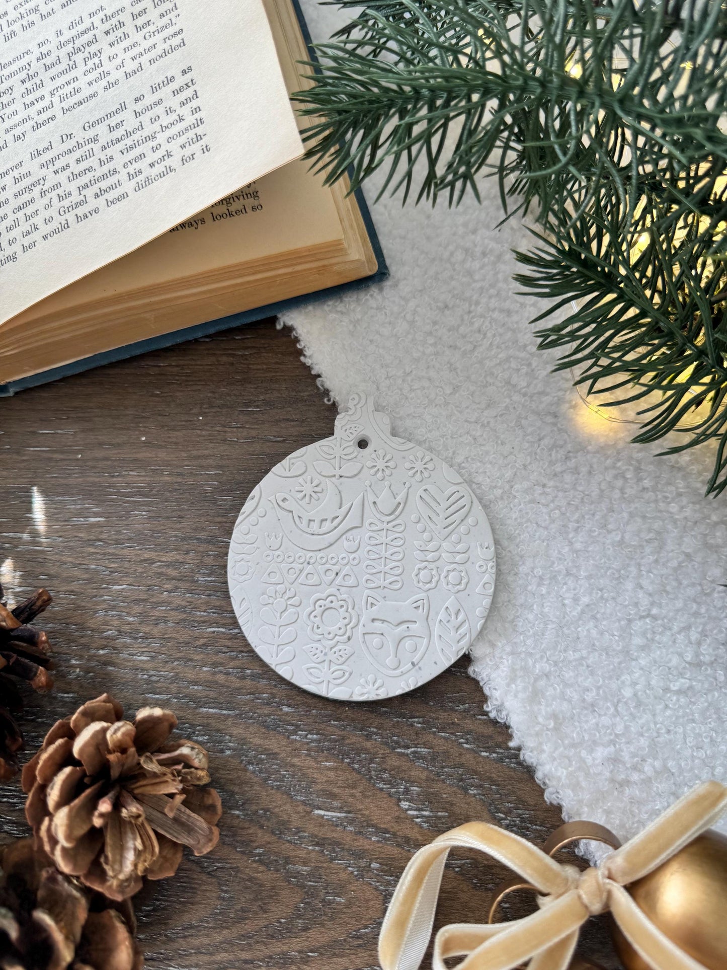 Scandinavian Woodlands Christmas Ornament