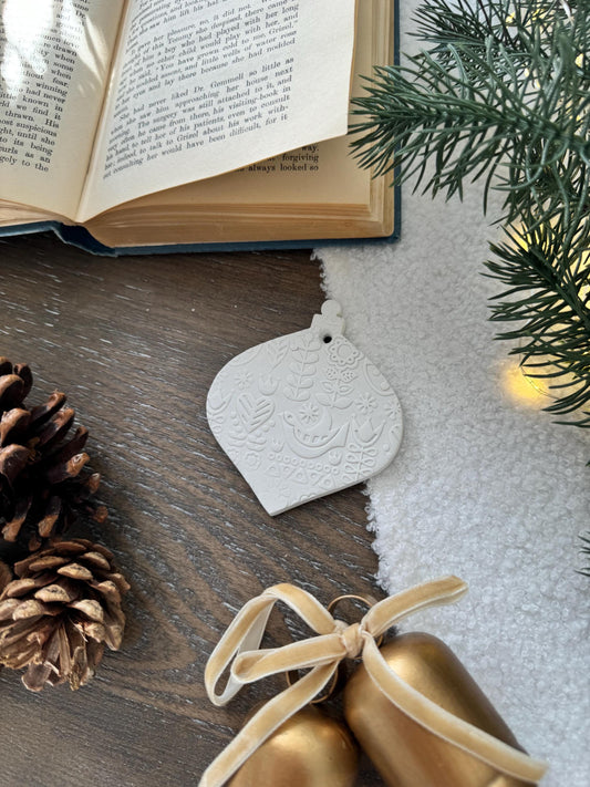 Scandinavian Bauble Christmas Ornament